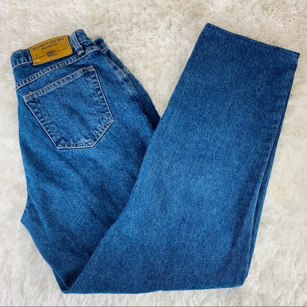 Vintage High Waisted Mom Jeans 30” Waist
